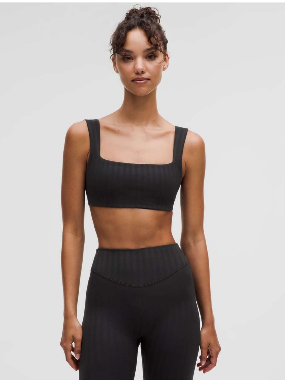 Lululemon Wunder Under Bra *Light Support, A/B Cup, Tonal Stripe